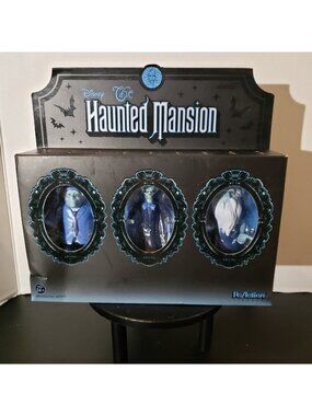 Haunted Mansion Super 7 Wave 1 Reflection Figures Disney set of 3